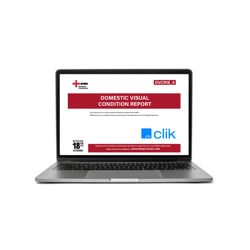 Domestic Visual Condition Report 18.4, Clik, Approved Contractor