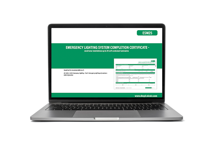 Emergency Lighting - small installations